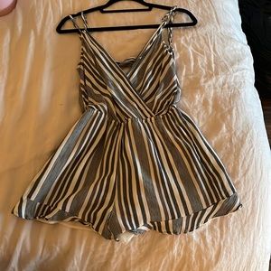Striped Romper